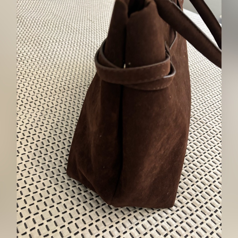 Handbag faux suede - Picture 2 of 3